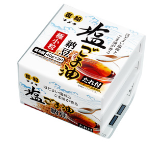塩ごま油納豆3P