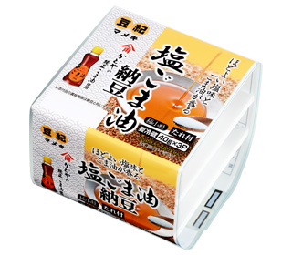塩ごま油納豆3P